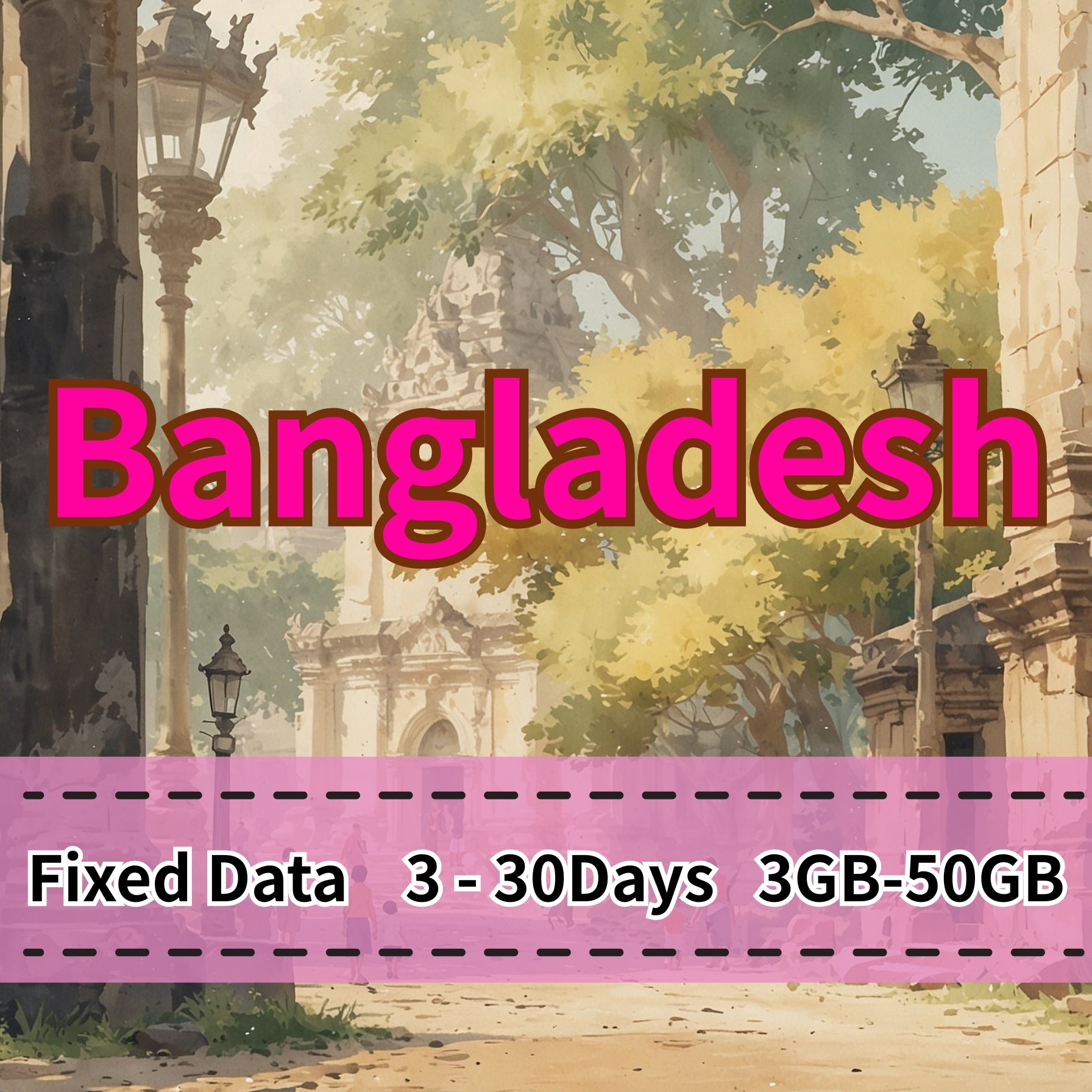 VOYA Bangladesh eSIM 10GB/30Days Data Plan | Instant Activation - 3 Days 3GB