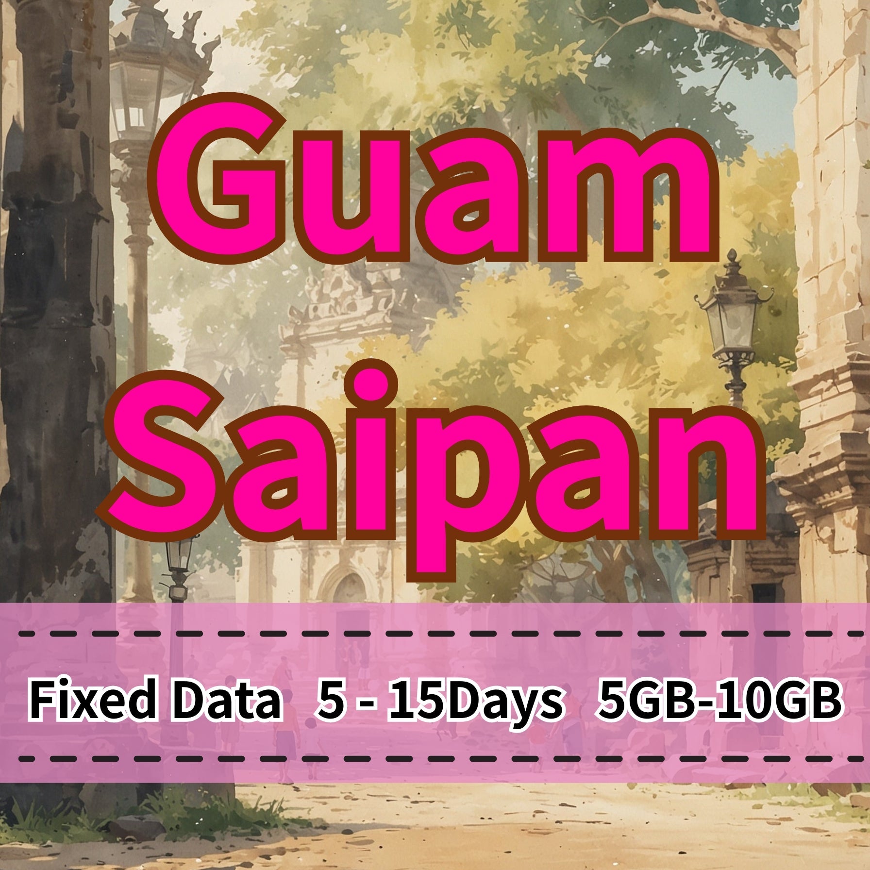 VOYA Guam & Saipan eSIM 10GB/30Days Data Plan | Docomo - 5 Days 5GB