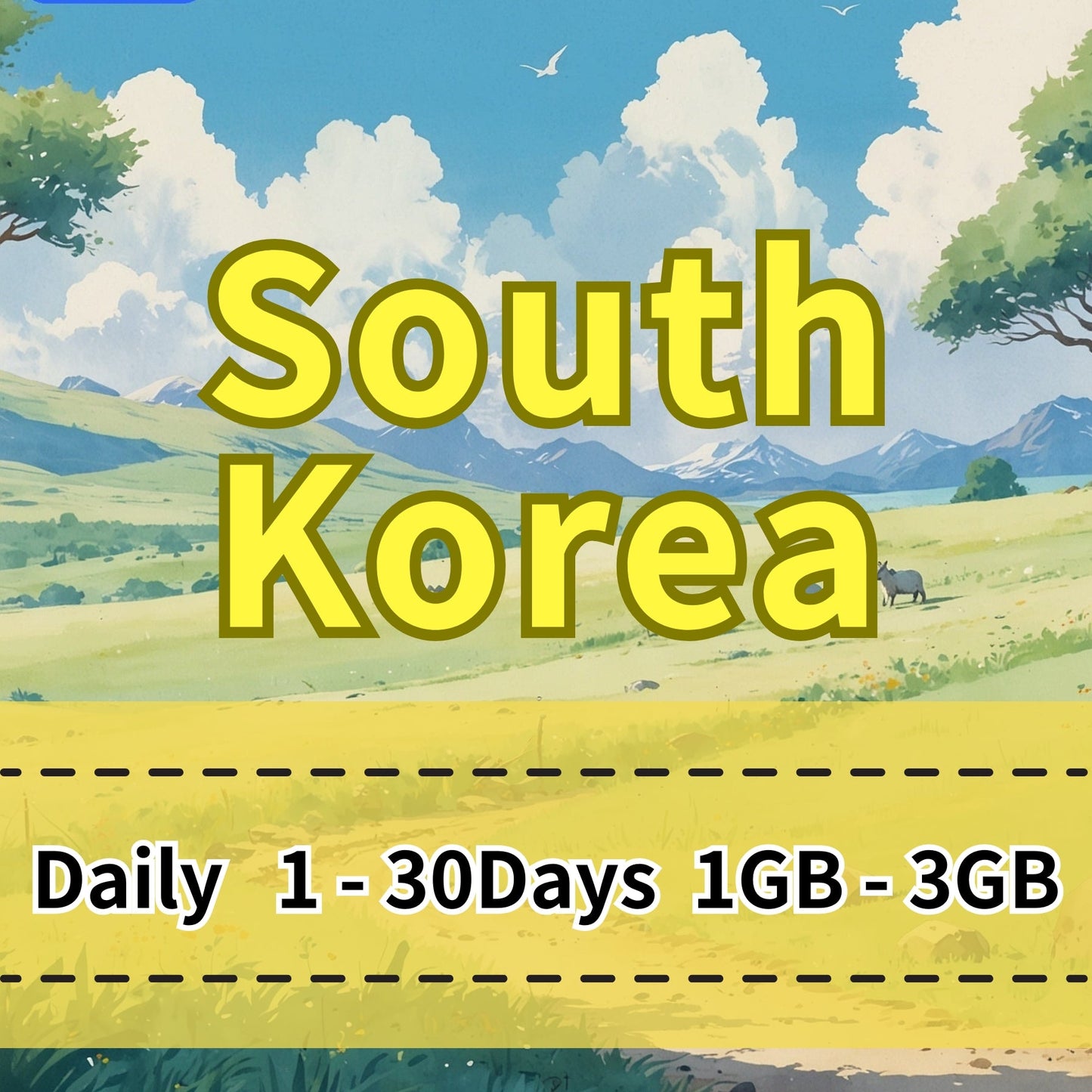 Voya South Korea Daily eSIM SKT Telecom - 1 Day 1GB