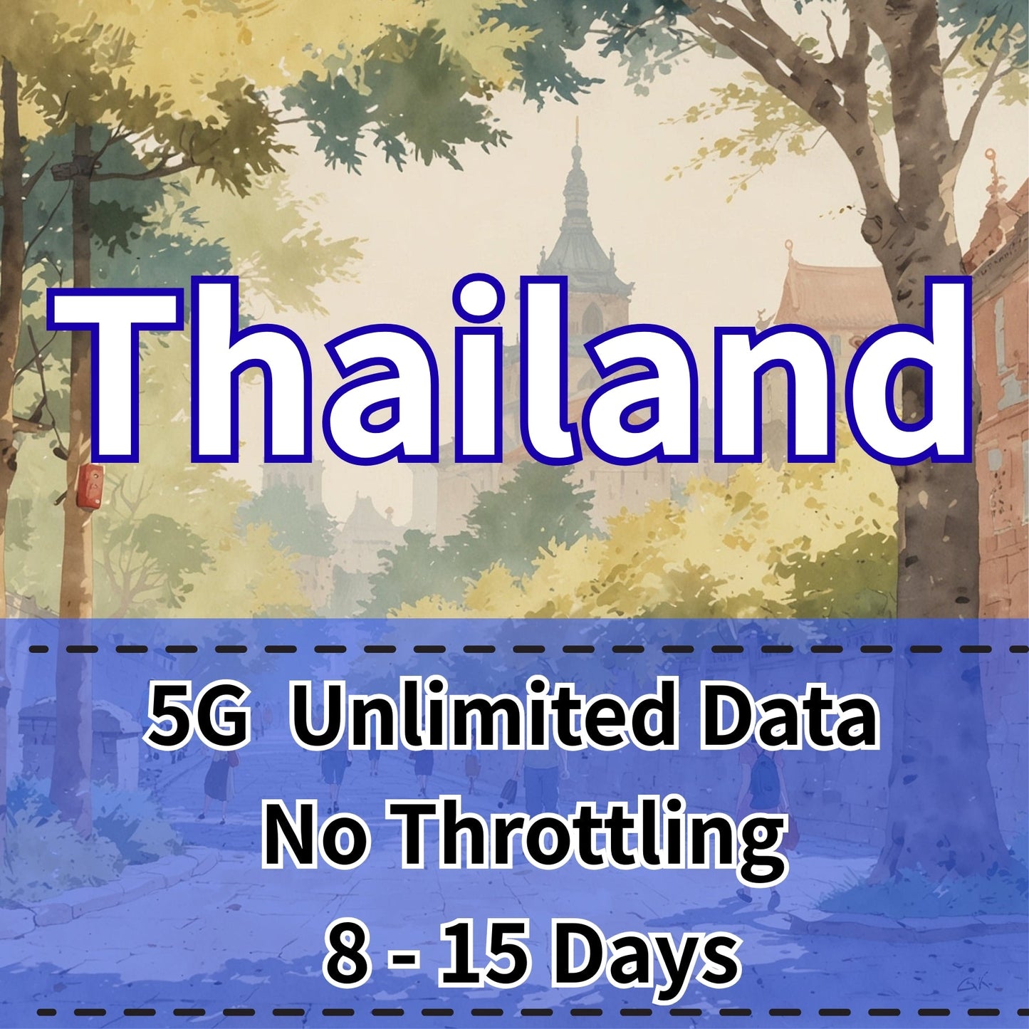 Voya Thailand 5GB Unlimited eSIM DTAC & TrueMove - 8 Days