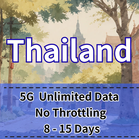 Voya Thailand 5GB Unlimited eSIM DTAC & TrueMove - 8 Days