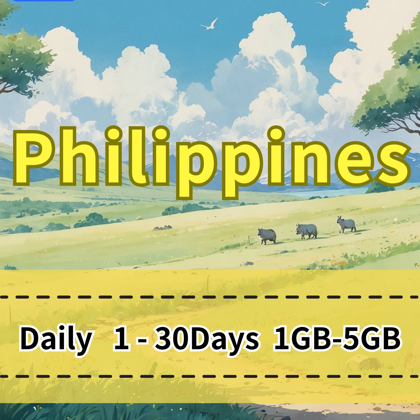VOYA Philippines eSIM Daily Unlimited Data Plan | DITO - 1 Day 1GB