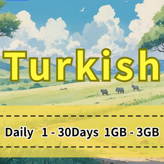 VOYA Turkish eSIM Daily Unlimited Data Plan | Instant Activation - 1 Day 1GB