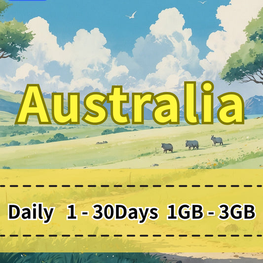 VOYA Australia eSIM Daily Unlimited Data Plan | Instant - 1 Day 1GB