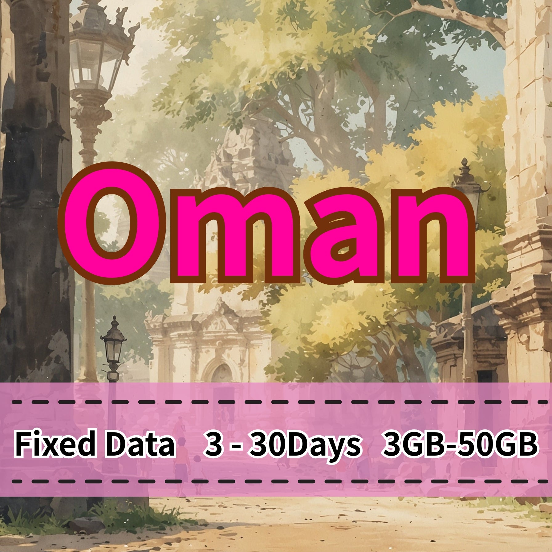 VOYA Oman eSIM 10GB/30Days Data Plan | Instant Activation - 3 Days 3GB