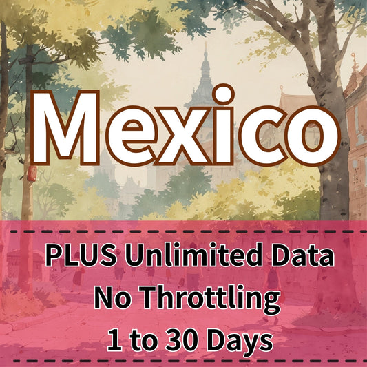 Voya Mexico Unlimited eSIM Telcel Network - 1 Day