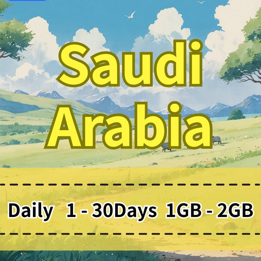 Voya Saudi Arabia Daily eSIM STC & Mobily - 1 Day 1GB