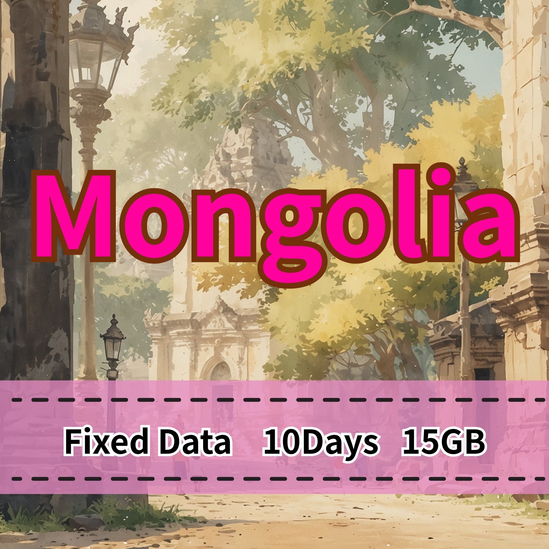 VOYA Mongolia eSIM 10GB/30Days Data Plan | Unitel - 10 Days 15GB