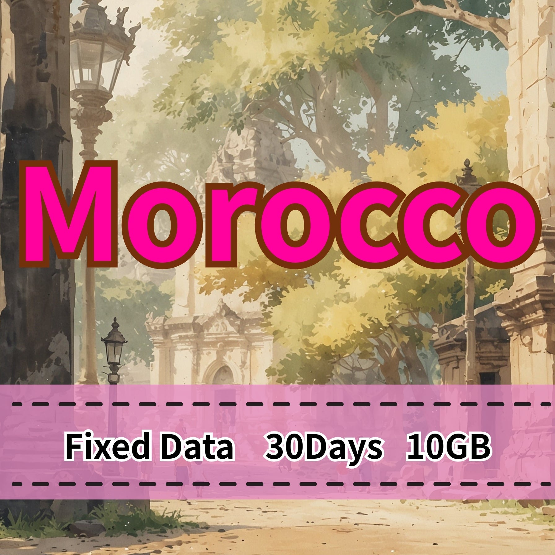 VOYA Morocco eSIM 10GB/30Days Data Plan Maroc TelecomBOrangel - 30 Days 10GB