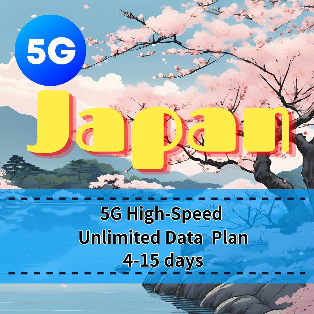【eSIM】Ultra Japan 5G High-Speed Unlimited Data|Powered by Native KDDI Network|Truly Unlimited, No Throttling|Instant Activation, Perfect for Heavy Data Users|Top Choice for Travel in Japan
