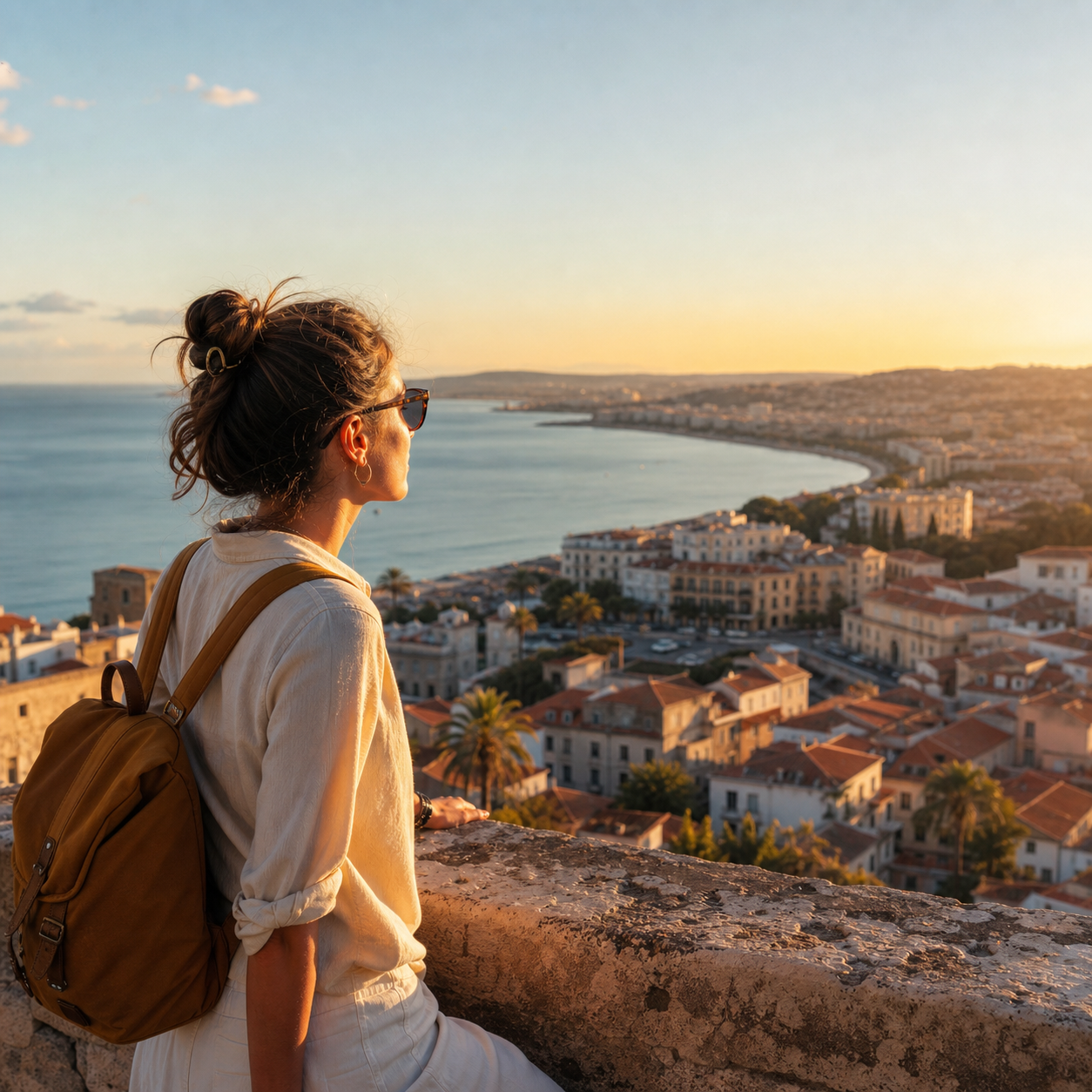 Global travel editorial - golden hour