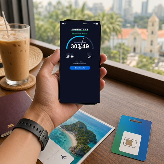 VOYA eSIM speed test - philippines-unlimited-esim-globe-smart VOYA-UGC-POS2