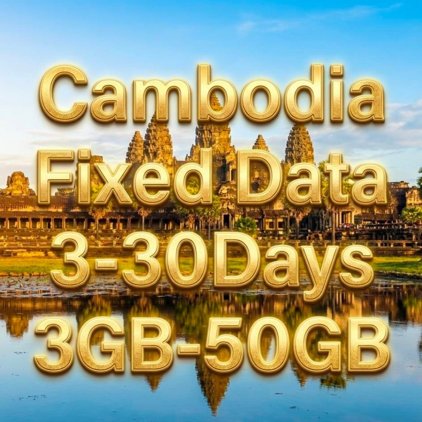 Cambodia eSIM 10GB/30Days Data Plan | Instant Activation