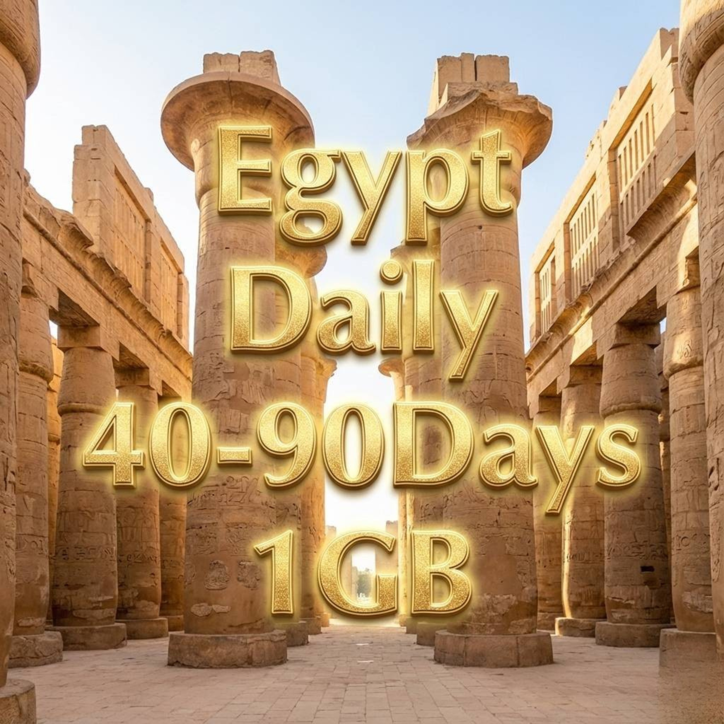 Egypt Daily eSIM Etisalat Telecom 40 90Days