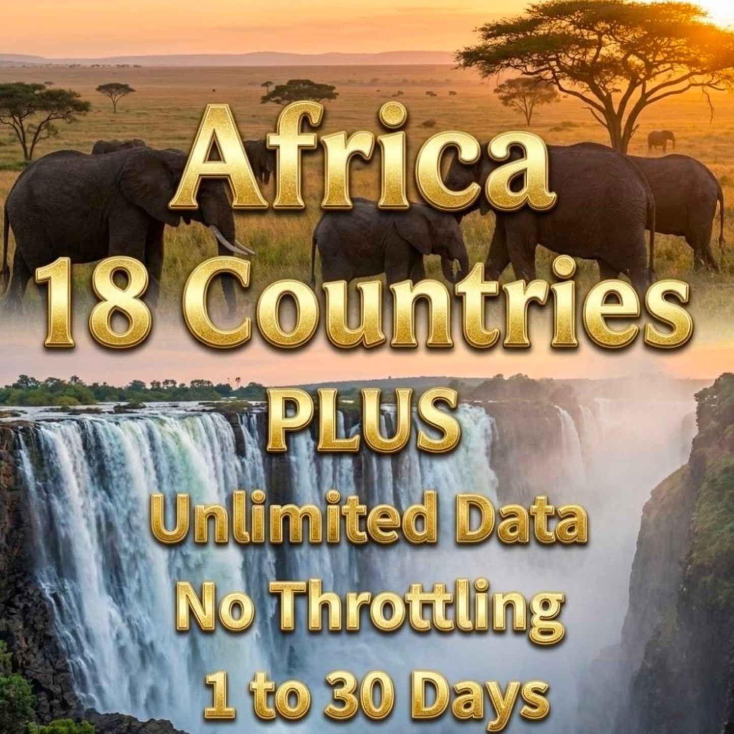 Africa 18 Countries Unlimited eSIM