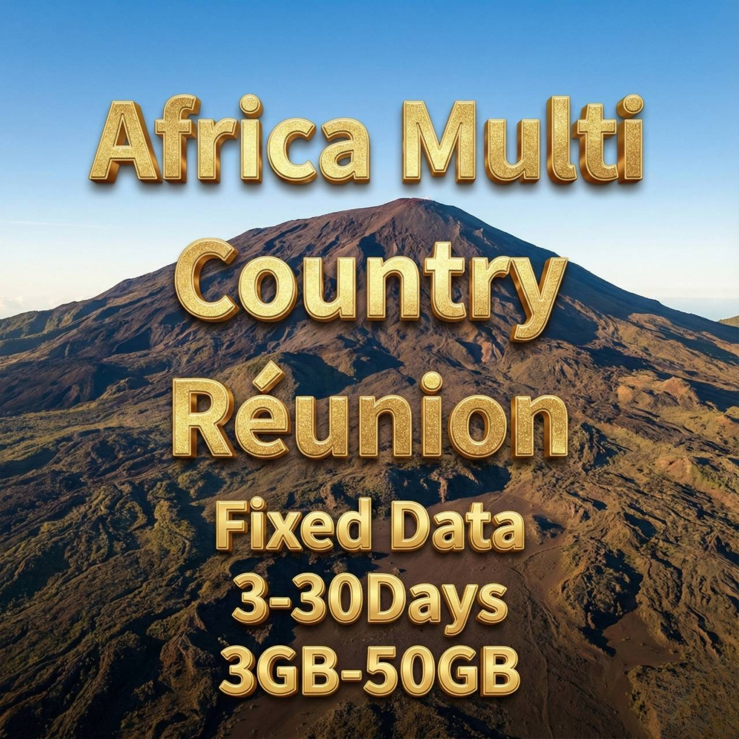 Africa Multi Country & Reunion eSIM 10GB/30Days Data Plan
