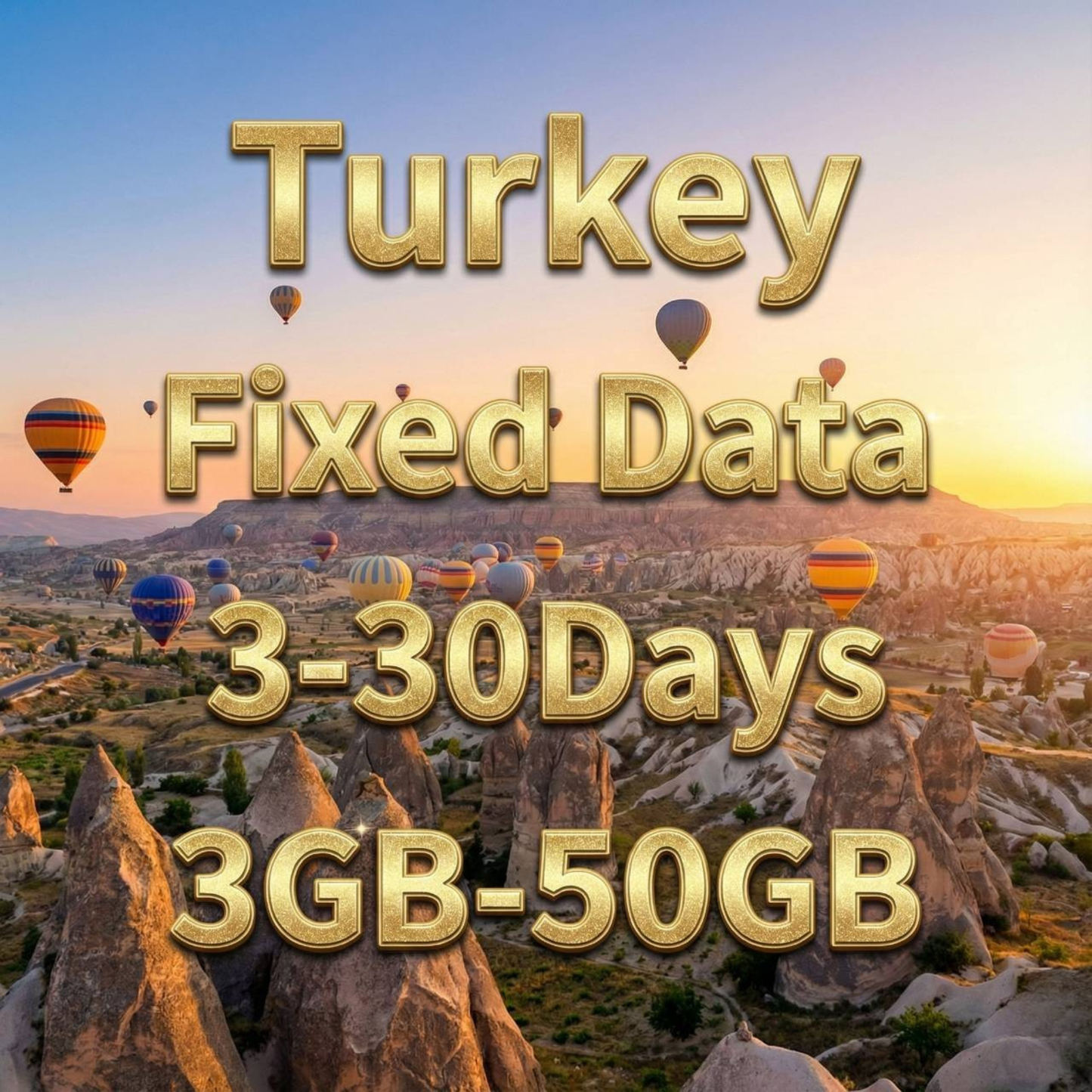 Turkey eSIM 10GB/30Days Data Plan | Instant Activation