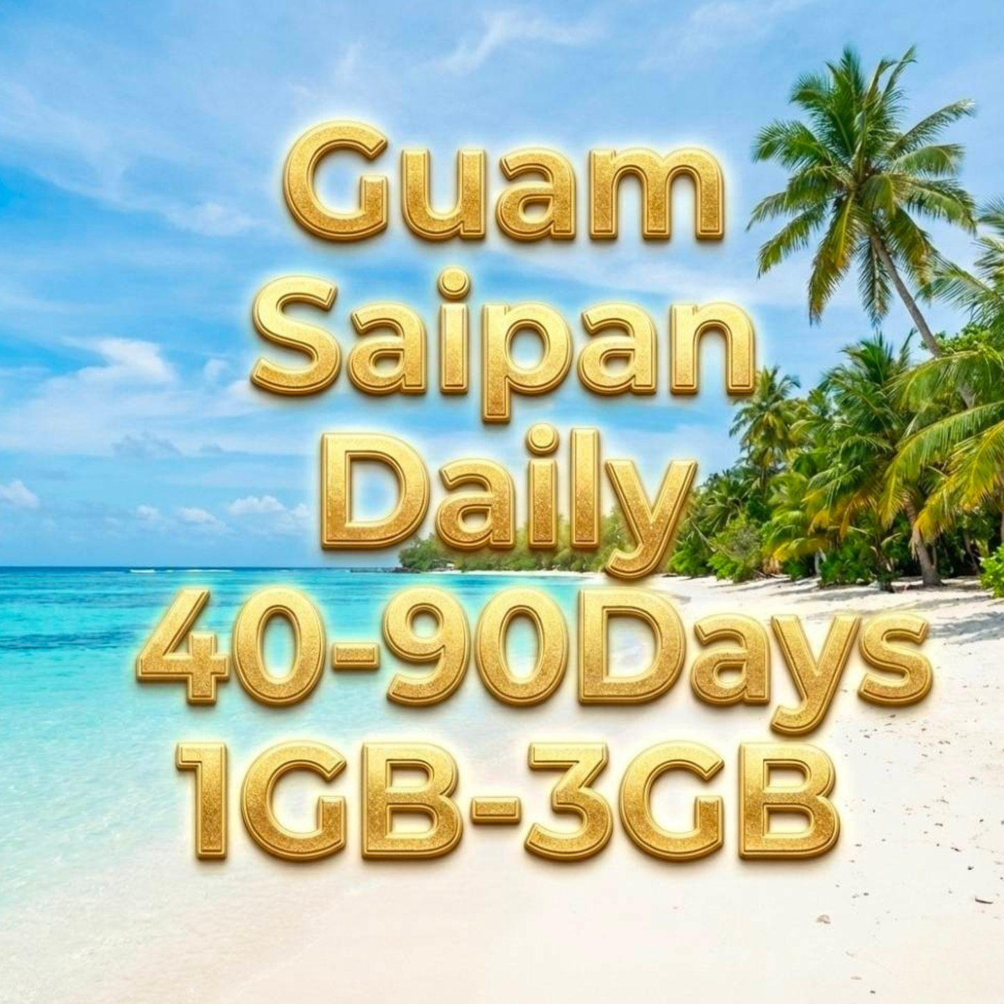 Guam & Saipan eSIM Daily Unlimited Data Plan | Docomo