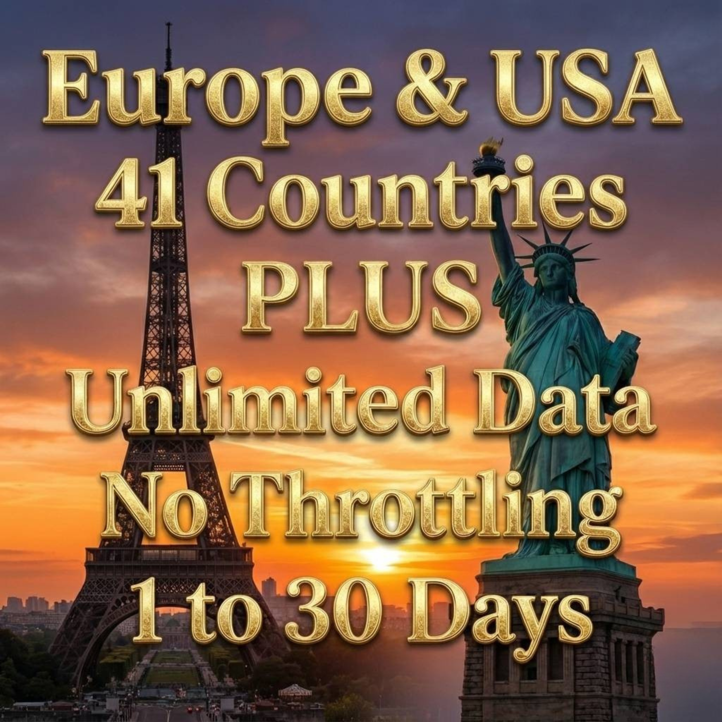 Europe | eSIM | Unlimited Data | Instant Setup