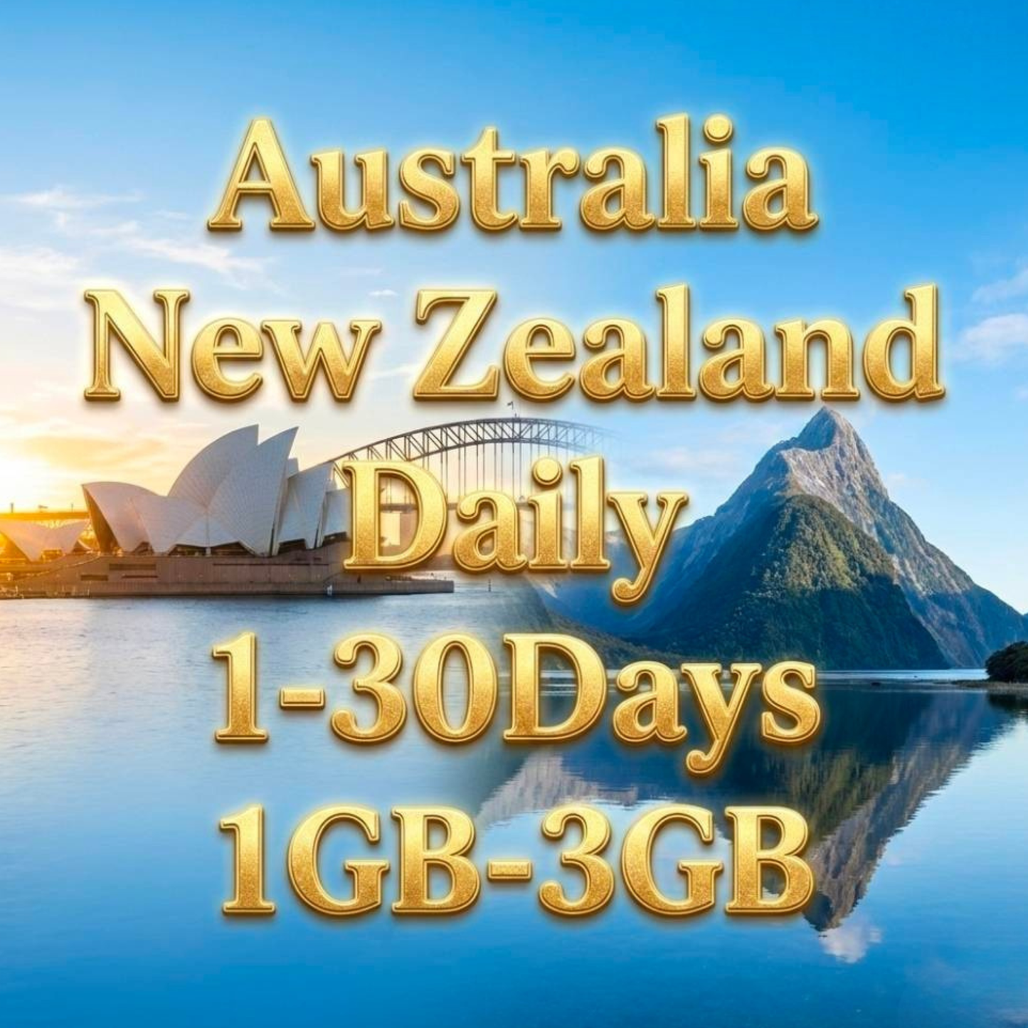Australia & New Zealand Daily eSIM Optus, Spark Telecom