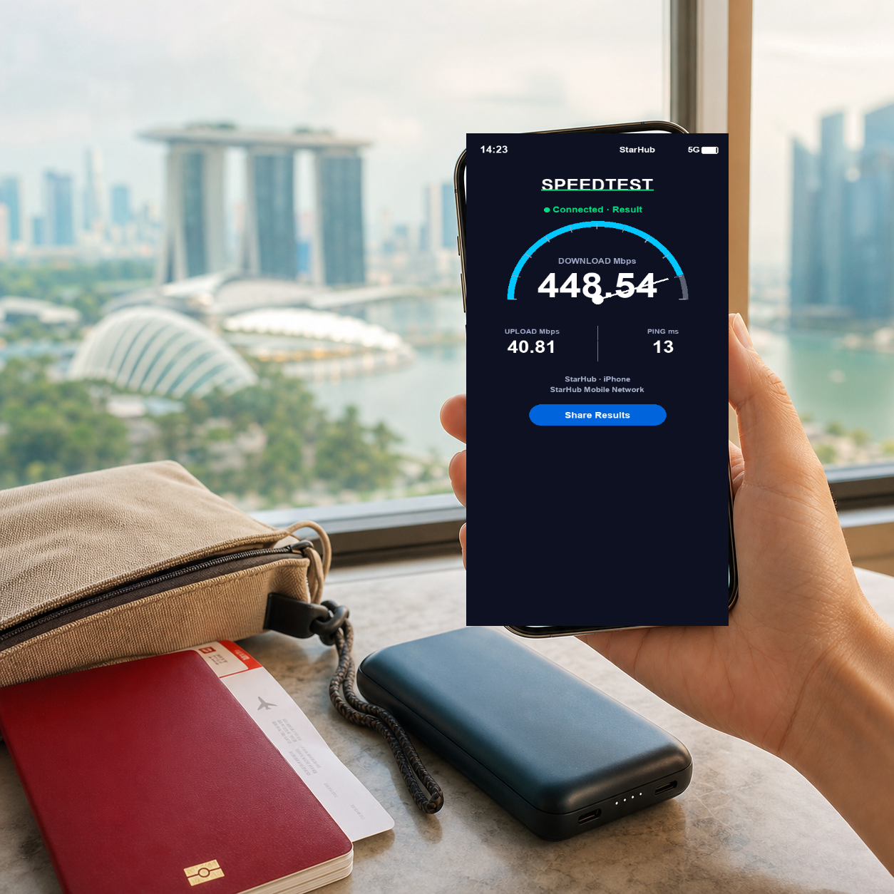 VOYA eSIM speed test - singapore-unlimited-esim VOYA-UGC-POS2