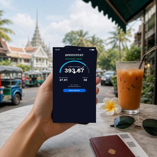 VOYA eSIM speed test - thailand-unlimited-esim VOYA-UGC-POS2