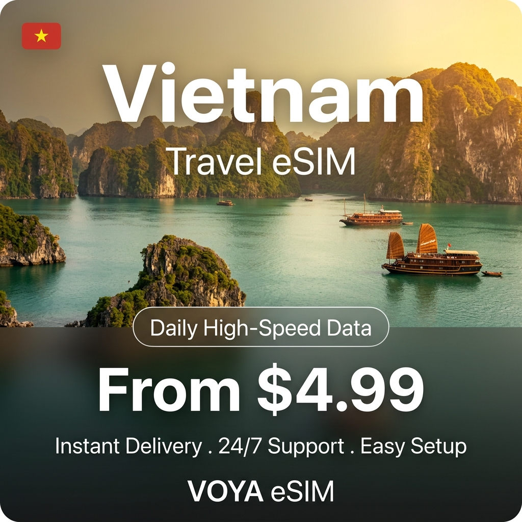 Vietnam Travel eSIM - VOYA eSIM