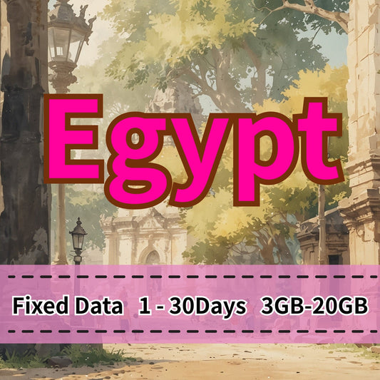 VOYA Egypt eSIM 10GB/30Days Data Plan | Etisalat - 1 Day 3GB