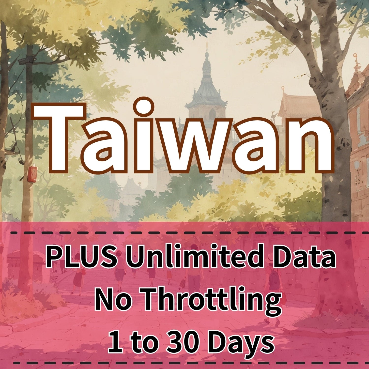 Voya Taiwan Unlimited eSIM Chunghwa & FarEasTone - 3 Days