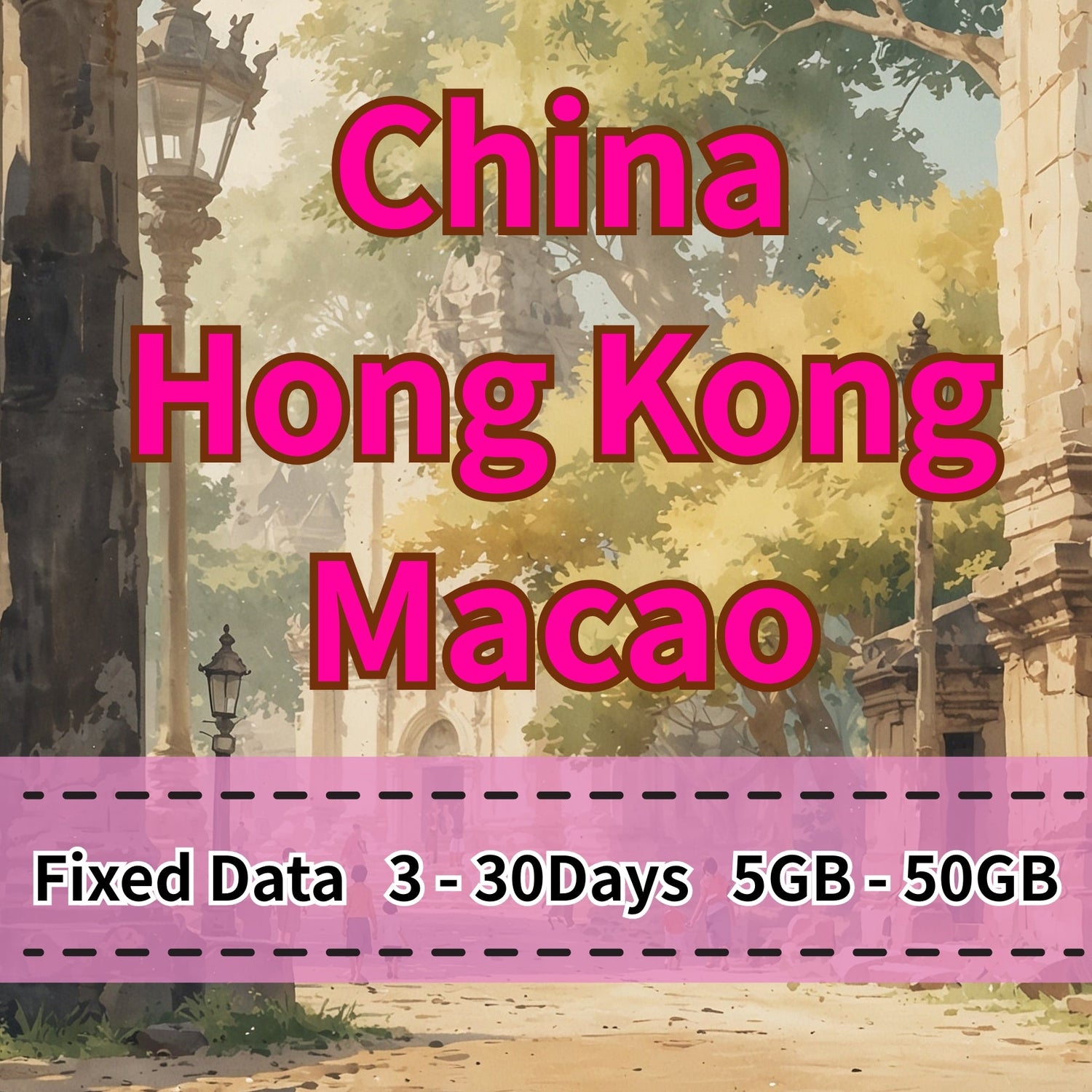 VOYA China, Hong Kong & Macao eSIM 10GB/30Days Data Plan - 3 Days 3GB