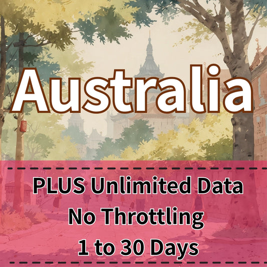 Voya Australia Unlimited eSIM Telstra & Optus - 1 Day