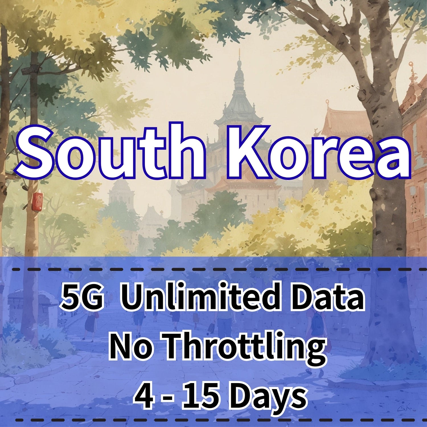 Voya South Korea Unlimited eSIM SKT - 3 Days