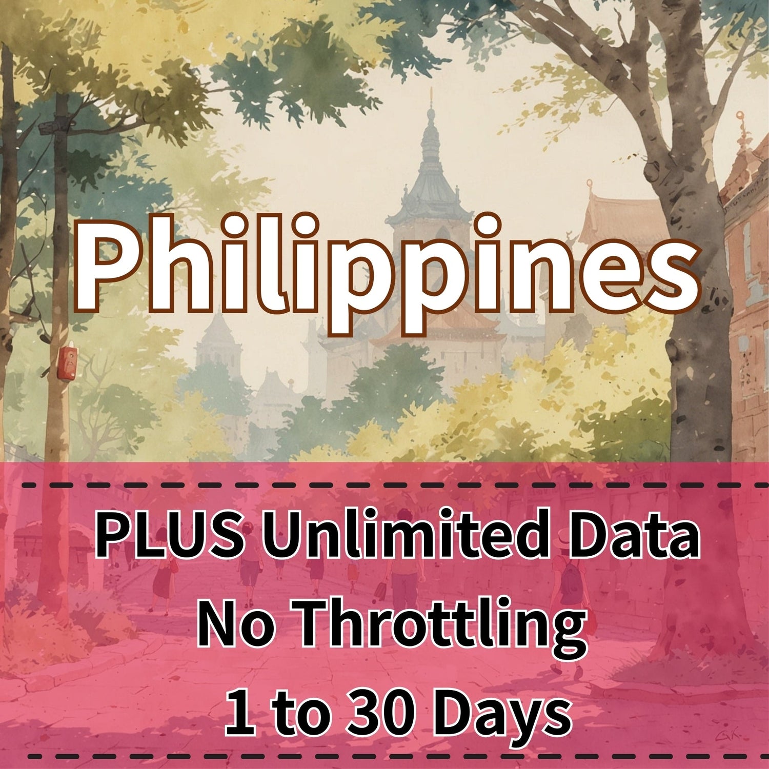 Voya Philippines Unlimited eSIM Globe & Smart - 1 Day