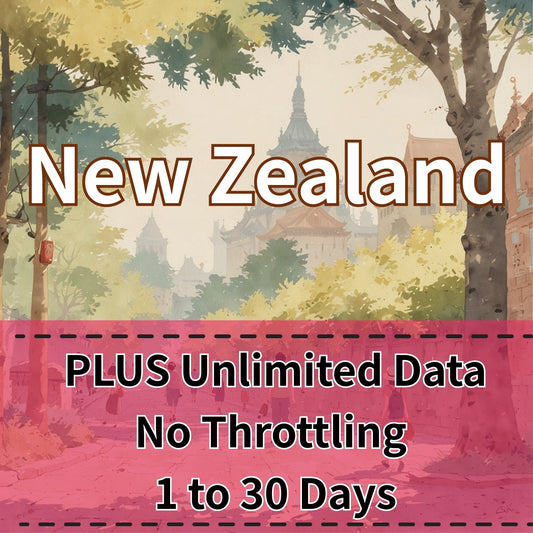 Voya New Zealand Unlimited eSIM Spark & Vodafone - 1 Day