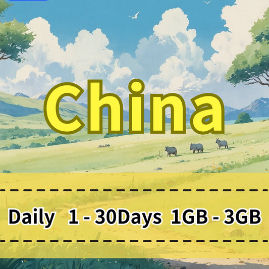 Voya China Daily eSIM High Speed Data Plan - 1 day 1GB