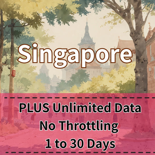 Voya Singapore Unlimited eSIM Singtel & StarHub - 1 Day