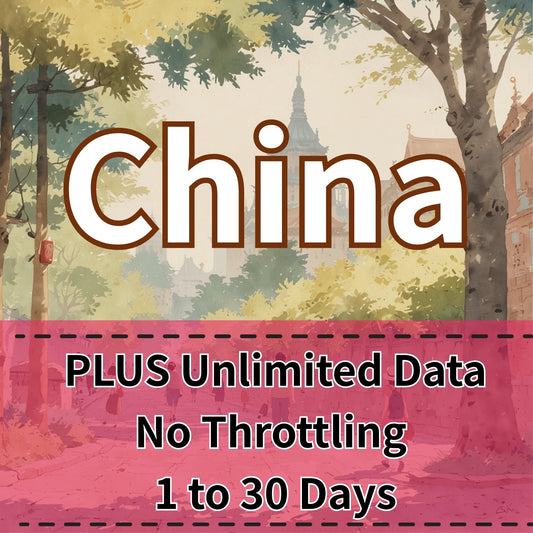 Voya China Unlimited eSIM Multi Carrier Support - 1 Day