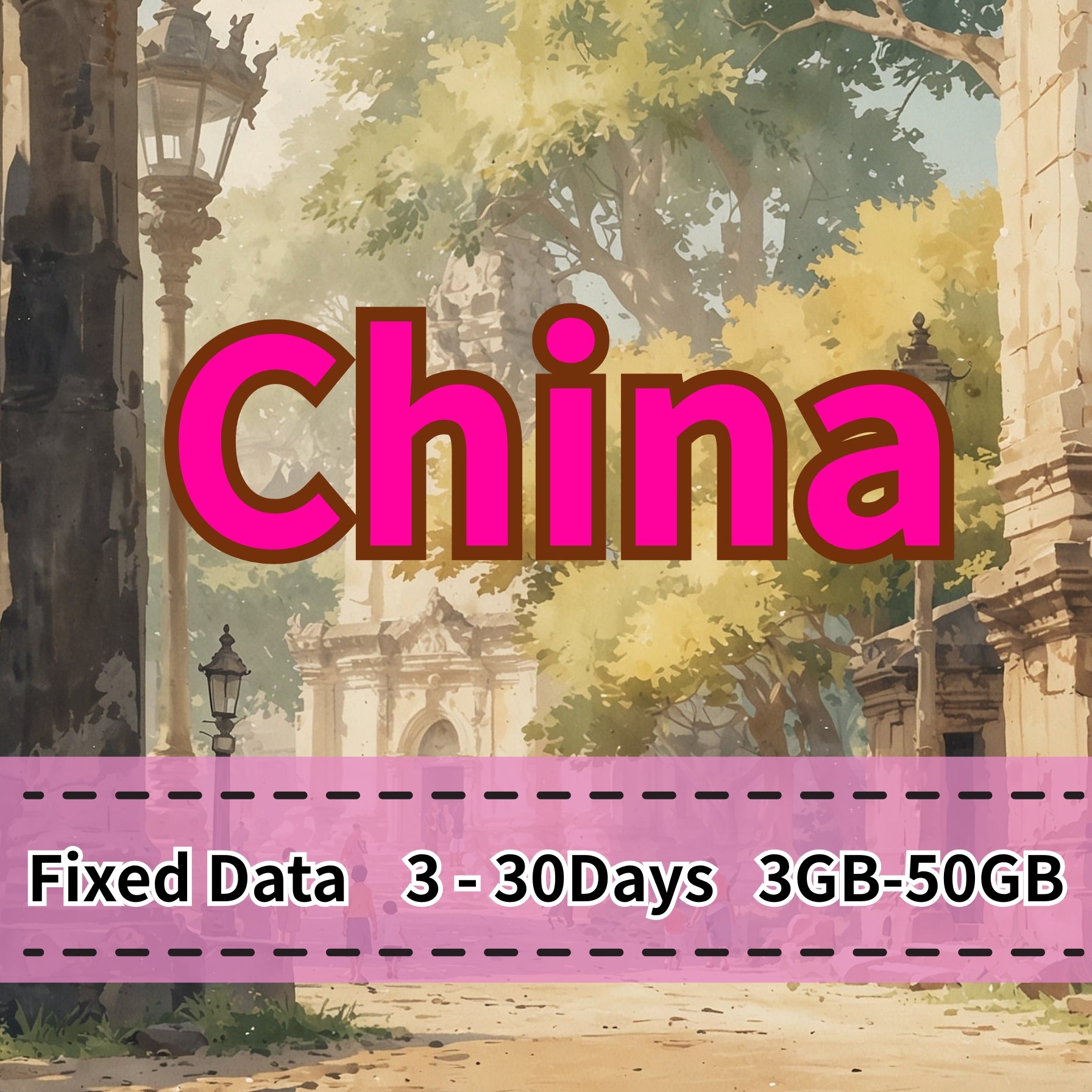 VOYA China eSIM 10GB/30Days Data Plan | Instant Activation - 3 Days 3GB