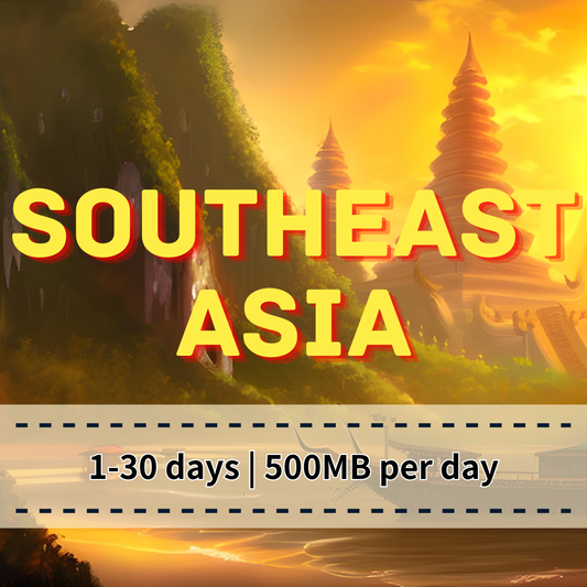 【eSIM】Singapore, Malaysia, Thailand & Indonesia 5G High-Speed Light Unlimited Data Travel seamlessly across Singapore, Malaysia, Indonesia (including Bali), and Thailand with daily 500MB of high-speed data, followed by unlimited usage at reduced speeds