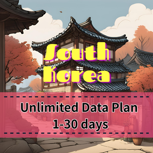 【eSIM】PLUS Korea Unlimited Data｜Truly Unlimited, No Throttling｜Powered by SKT｜Seamless High-Speed Coverage Across South Korea