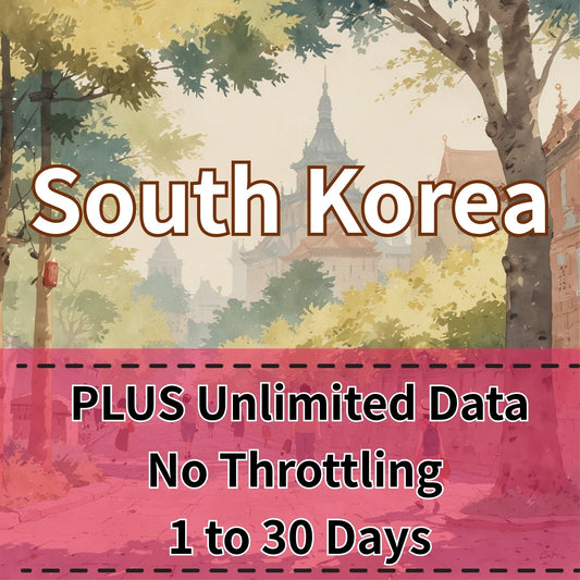 Voya South Korea Unlimited eSIM - 1 Day