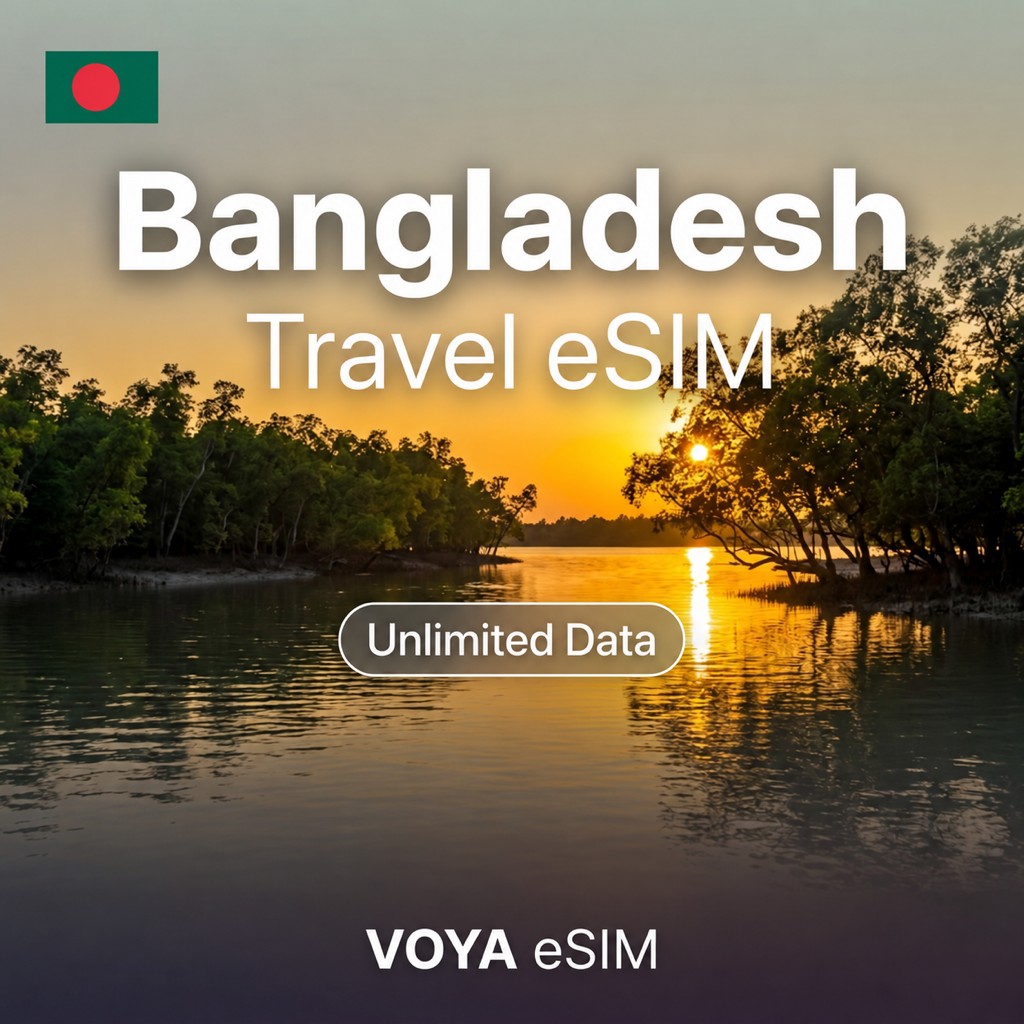 Bangladesh eSIM Daily Unlimited Data Plan | Instant – VOYA eSIM