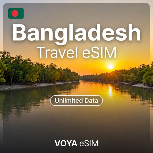 Bangladesh Unlimited eSIM – VOYA eSIM