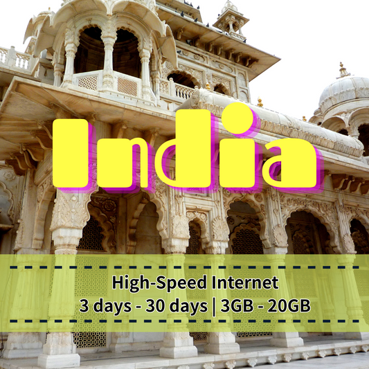 【eSIM】High-Data Mobile Plan for India | Bharti Airtel Network | High-Speed Unlimited Until Data Cap, Reduced Speed Thereafter – Stay Connected Across India