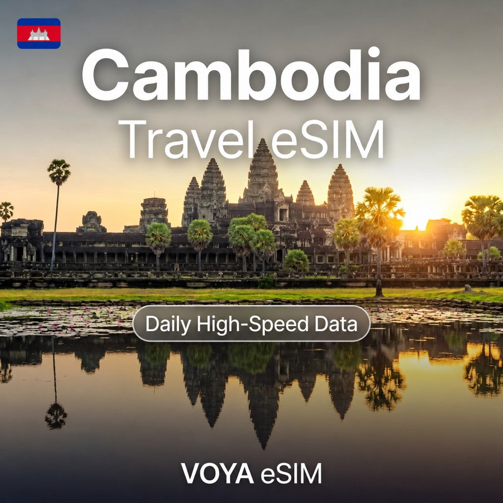 Cambodia Daily eSIM Metfone Telecom – VOYA eSIM