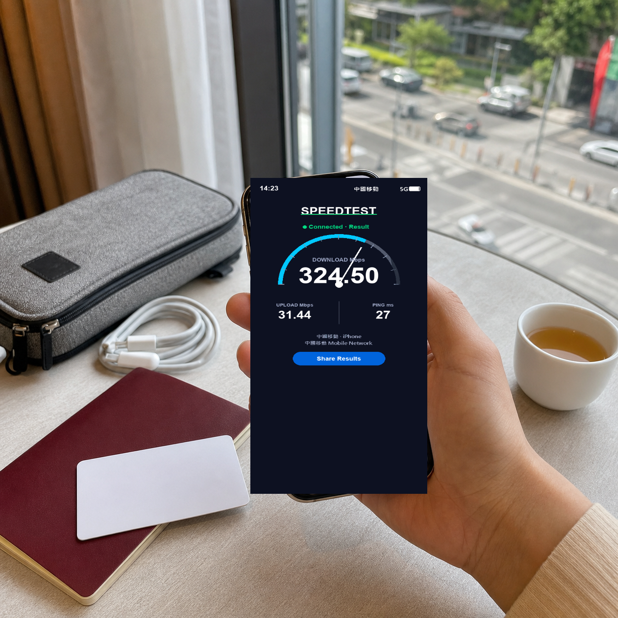 VOYA eSIM speed test - china-daily-esim VOYA-UGC-POS2