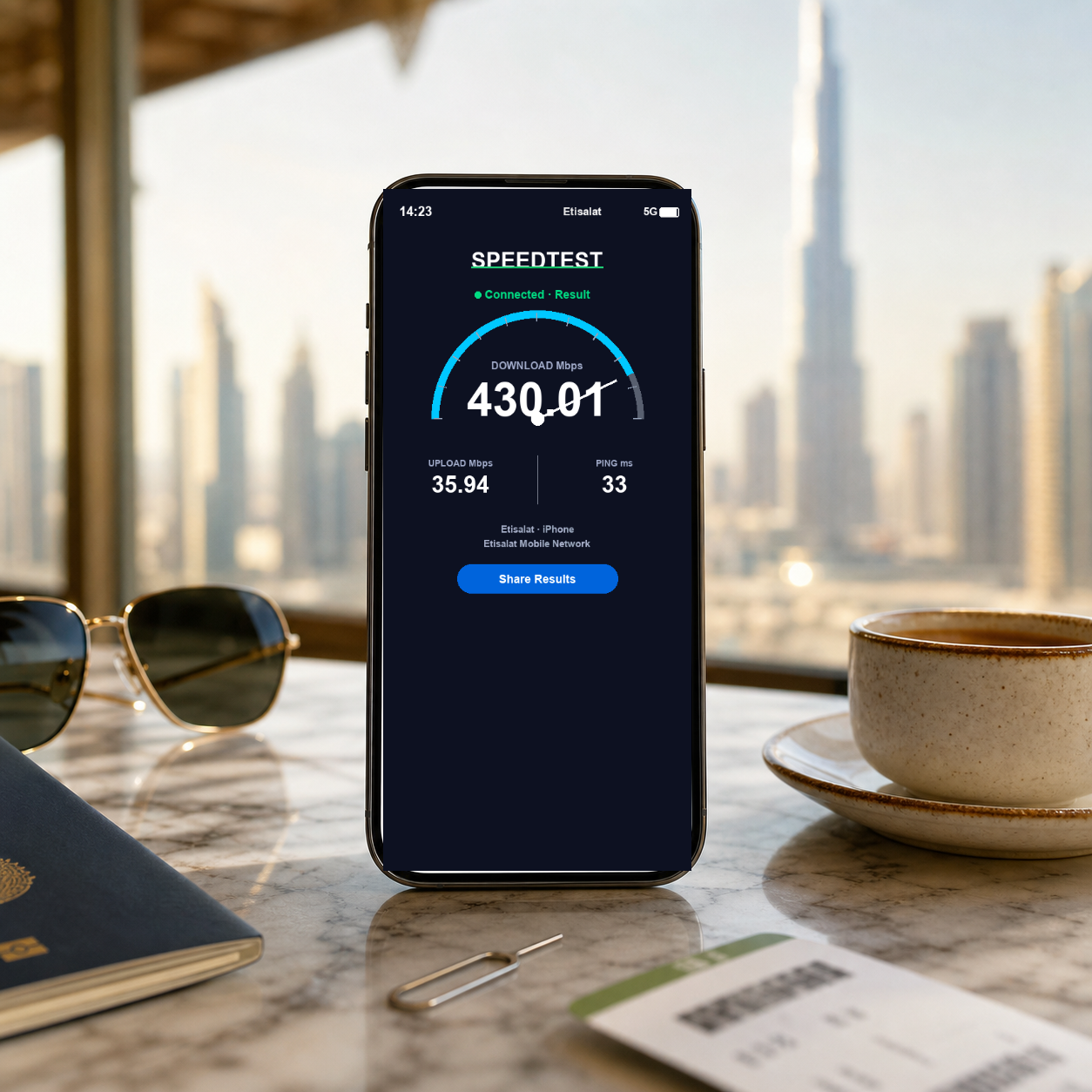 VOYA eSIM speed test - dubai-uae-daily-esim-etisalat-telecom VOYA-UGC-POS2