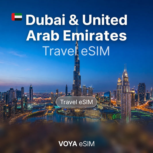 Dubai & United Arab Emirates Fixed Data Plan | Etisalat – VOYA eSIM