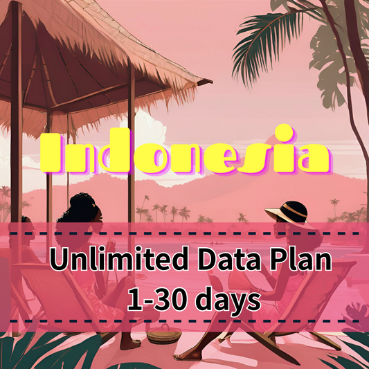 【eSIM】PLUS Indonesia Unlimited Data Plan | Truly Unlimited, No Throttling | Telkomsel Network | High-Speed Coverage Across Indonesia