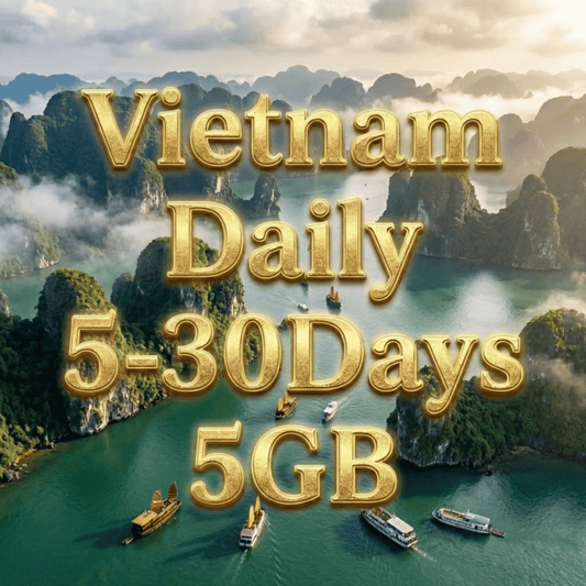 Vietnam Local Network eSIM VIETTEL Telecom Daily 5GB Data - VOYA travel eSIM